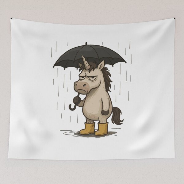Item preview, Bad-tempered unicorn designed and sold by OverNickles194.