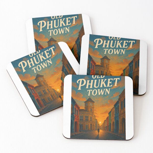 Item preview, Old Phuket Town Sunset Street View, Thailand designed and sold by Aryabek.
