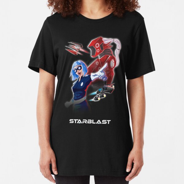 Starblast - ACW Bleu vs Rouge T-shirt ajusté