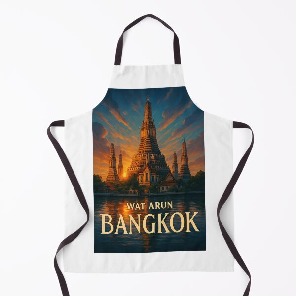 Item preview, Wat Arun Sunset View, Bangkok Thailand designed and sold by Aryabek.