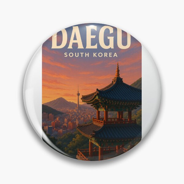 Item preview, Daegu Sunset Pavilion View, South Korea designed and sold by Aryabek.