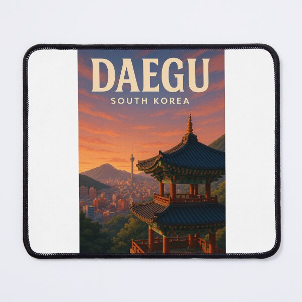 Item preview, Daegu Sunset Pavilion View, South Korea designed and sold by Aryabek.