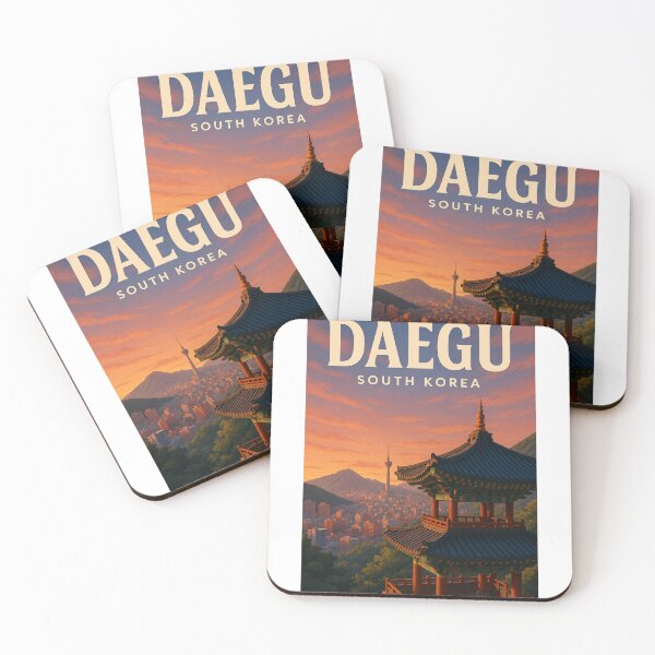 Item preview, Daegu Sunset Pavilion View, South Korea designed and sold by Aryabek.