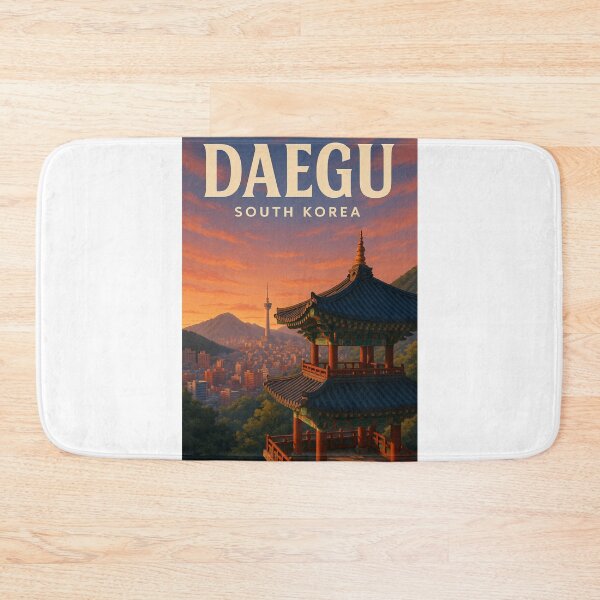 Item preview, Daegu Sunset Pavilion View, South Korea designed and sold by Aryabek.