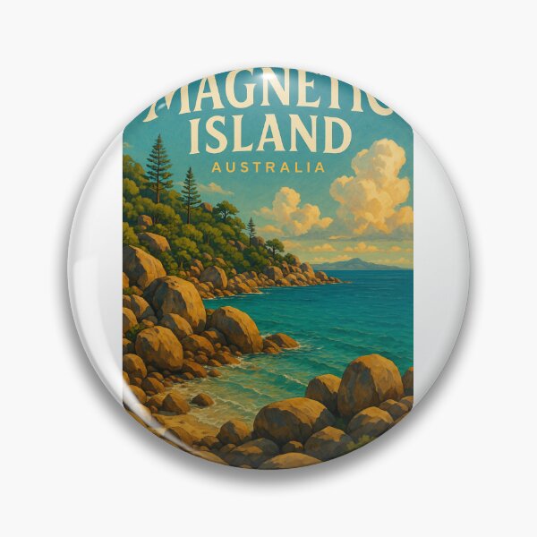 Item preview, Magnetic Island Coastal View, Queensland Australia designed and sold by Aryabek.
