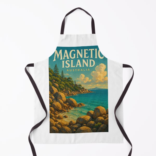 Item preview, Magnetic Island Coastal View, Queensland Australia designed and sold by Aryabek.