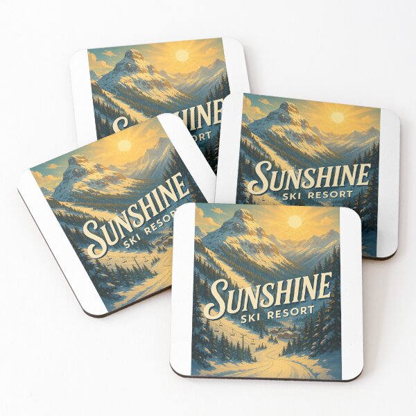 Item preview, Sunrise Over Sunshine Ski Resort, Alberta Canada designed and sold by Aryabek.