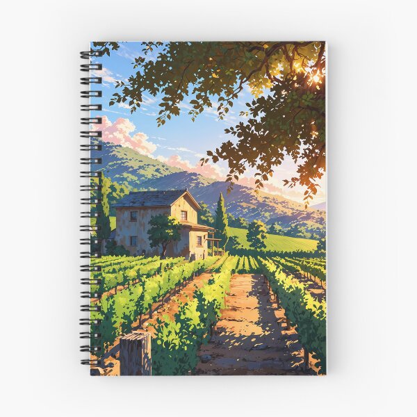 Item preview, Sunny Day in the Tuscan Vineyards designed and sold by HikariMoments.
