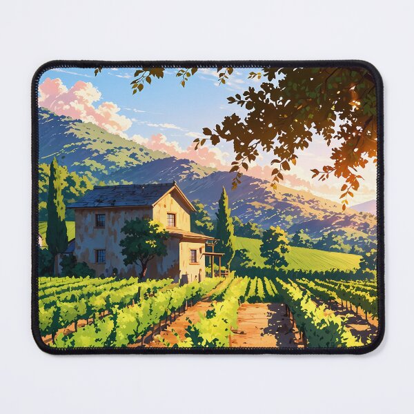 Item preview, Sunny Day in the Tuscan Vineyards designed and sold by HikariMoments.