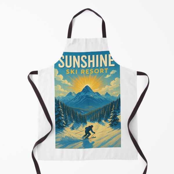 Item preview, Skiing at Sunshine Ski Resort, Banff Alberta designed and sold by Aryabek.