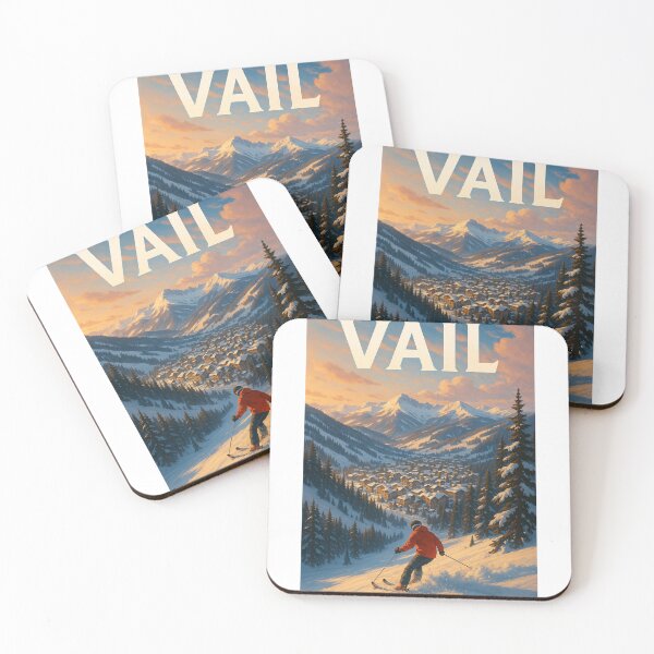 Item preview, Vail Mountain Village Winter View, Colorado USA designed and sold by Aryabek.