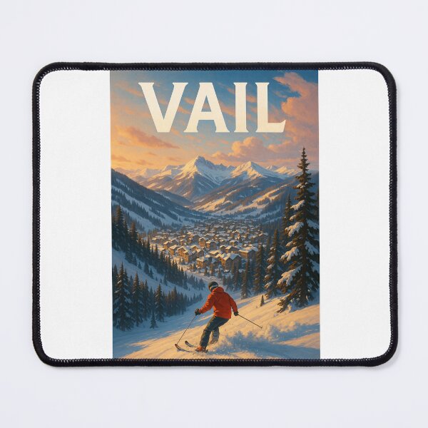 Item preview, Vail Mountain Village Winter View, Colorado USA designed and sold by Aryabek.