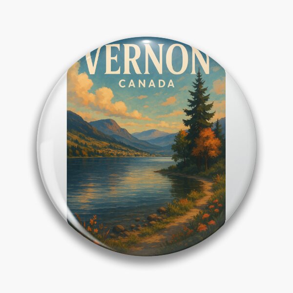 Item preview, Vernon Lakeside Trail View, British Columbia Canada designed and sold by Aryabek.