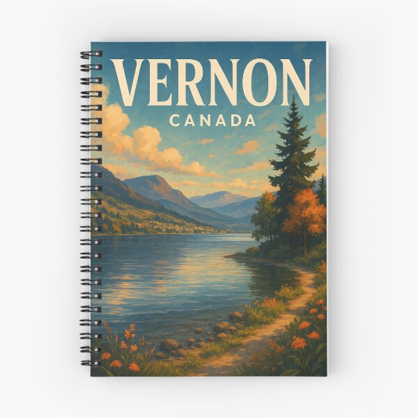 Item preview, Vernon Lakeside Trail View, British Columbia Canada designed and sold by Aryabek.