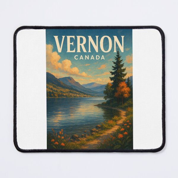 Item preview, Vernon Lakeside Trail View, British Columbia Canada designed and sold by Aryabek.