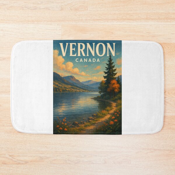 Item preview, Vernon Lakeside Trail View, British Columbia Canada designed and sold by Aryabek.