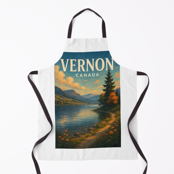 Item preview, Vernon Lakeside Trail View, British Columbia Canada designed and sold by Aryabek.