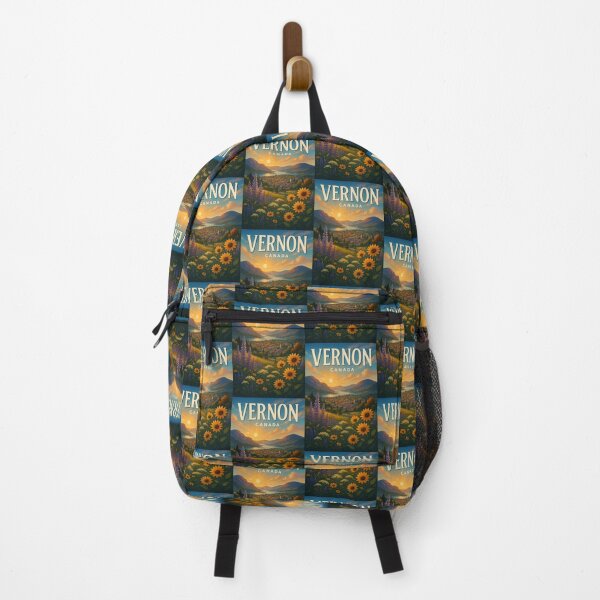 Item preview, Vernon City and Wildflowers, Okanagan Valley BC designed and sold by Aryabek.