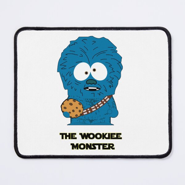 Item preview, The Wookiee Monster - Chewbacca x Cookie monster mashup designed and sold by pablucho0.