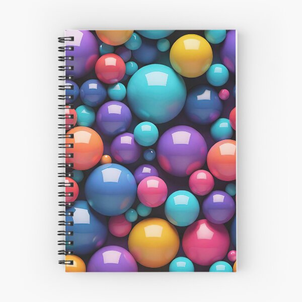 Item preview, Abstract Colorful Bubble Composition designed and sold by TK-Hades.