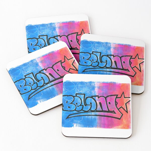 Item preview, Graffiti Word Art - 'Belong' designed and sold by ANGEL ART.