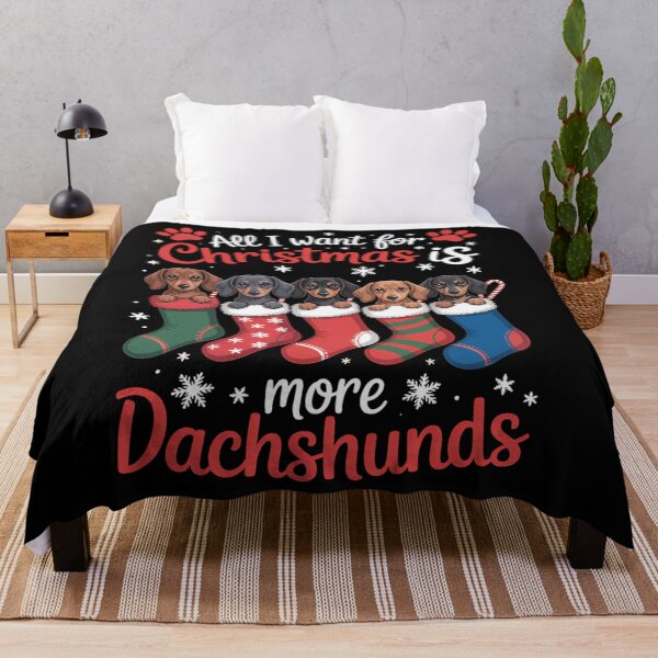 Item preview, I Want For Christmas Is More Dachshunds Xmas Dog Lovers designed and sold by Bandikonsalez.