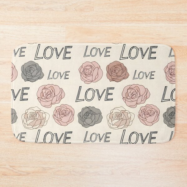 Item preview, VINTAGE PATTERN LOVE AND ROSES designed and sold by infinitearte.