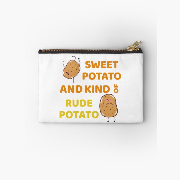 Item preview, Sweet Potato And Kind Of Rude Potato | Rude Potato | Funny Meme Design for Lazy or Grumpy People designed and sold by luckyhue.
