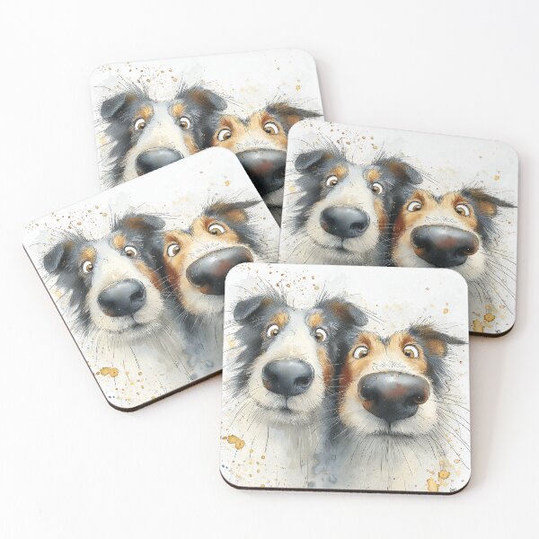 Item preview, Shetland Collie Dogs ' Sheltie Love' BY SHiRLeY MacARTHuR designed and sold by Shirley MacArthur Art.