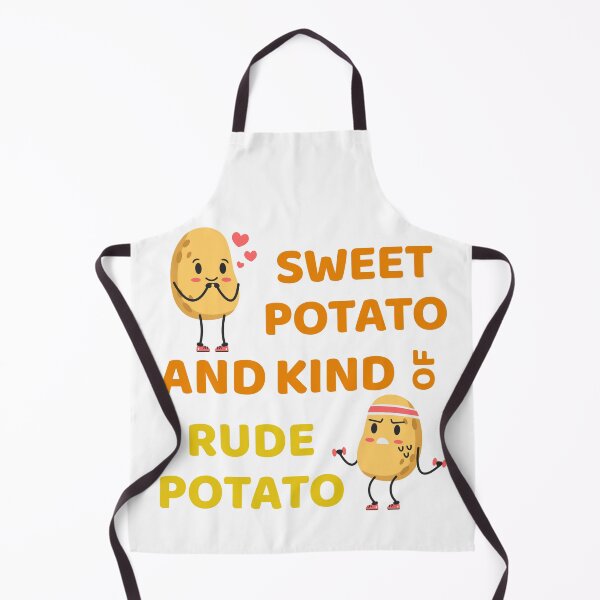Item preview, Sweet Potato And Kind Of Rude Potato | Rude Potato | Funny Meme Design for Lazy or Grumpy People designed and sold by luckyhue.