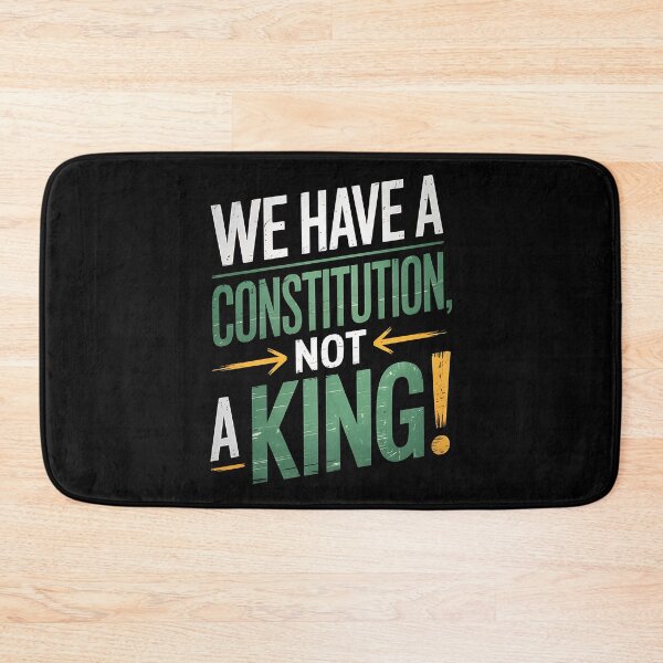 Item preview, We have a Constitution, Not a King - NO KINGs designed and sold by BakeryDozen.