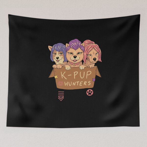 Item preview, K-Pup Hunters – Funny K-Pop Puppy Squad designed and sold by vincenttrinidad.