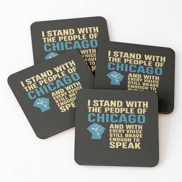 Item preview, Stand With Chicago – Voices Brave Enough To Speak designed and sold by JM Language Service.