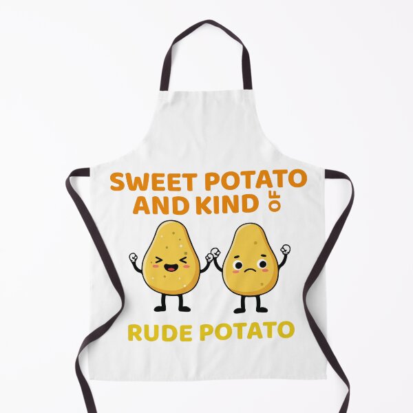 Item preview, Sweet Potato And Kind Of Rude Potato | Rude Potato | Funny Meme Design for Lazy or Grumpy People designed and sold by luckyhue.