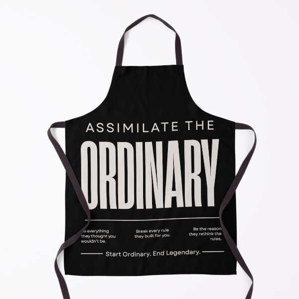 Item preview, Assimilate the Ordinary designed and sold by rebuZZ-Apparels-The Minimalistic Buzz.
