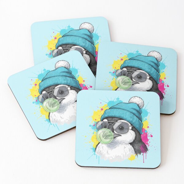 Item preview, Cool Penguin Blowing Bubble designed and sold by 0606PM.