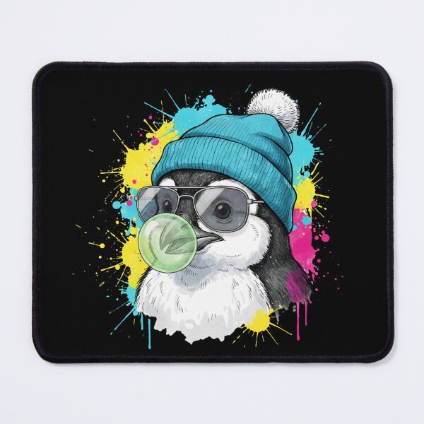 Item preview, Cool Penguin Blowing Bubble designed and sold by 0606PM.