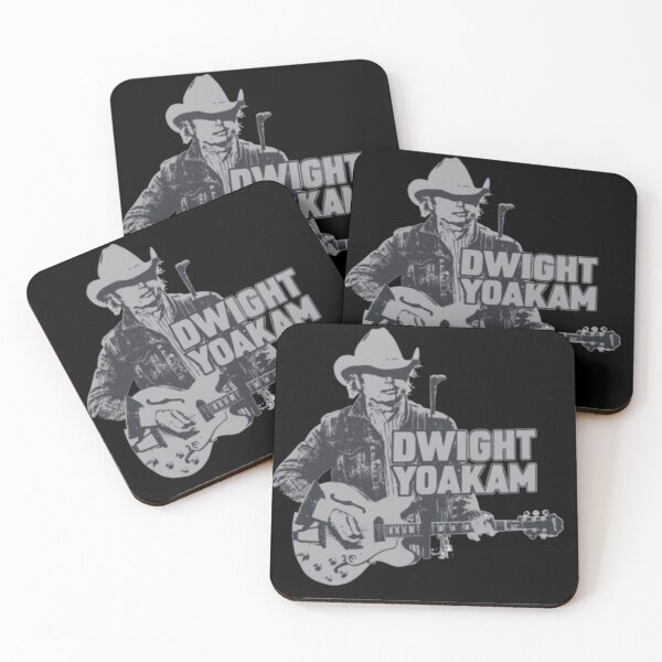Item preview, Dwight Yoakam – Vintage Country Guitar Portrait Design designed and sold by fatuhuwarradf.