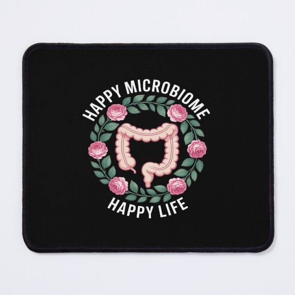 Item preview, Happy Microbiome Happy Life Gut Health Healthy lifestyle designed and sold by Idarmotar.