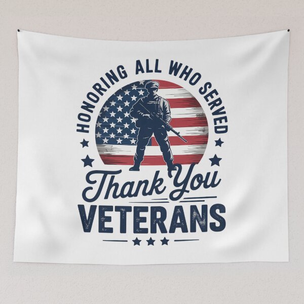 Item preview, Honoring All Who Served Thank You Veterans Day designed and sold by ValerieRodrigue.
