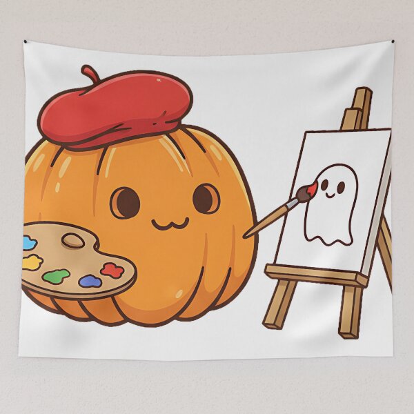 Item preview, Artist Pumpkin with Red Beret designed and sold by meesub.