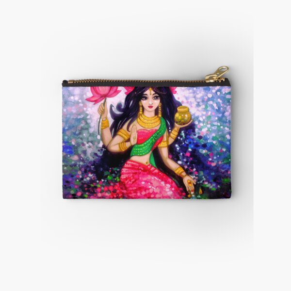 Item preview, Watercolor Lakshmi Prosperity Goddess designed and sold by shantilovesart.