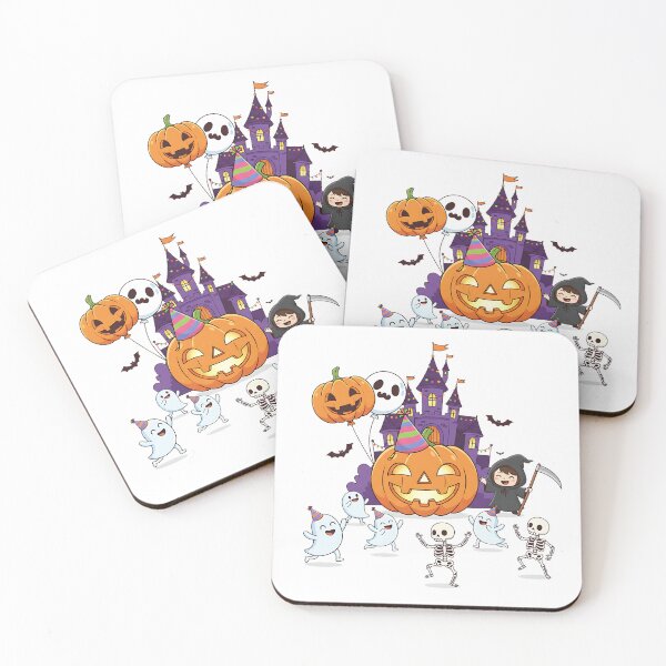 Item preview, Party Pumpkin with Balloons and Friendly Witch designed and sold by meesub.