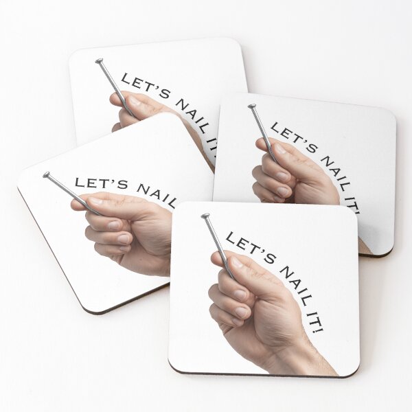 Item preview, Let’s Nail It Creative Motivational Photo Art designed and sold by YifeiFang.