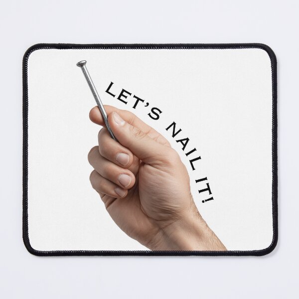 Item preview, Let’s Nail It Creative Motivational Photo Art designed and sold by YifeiFang.