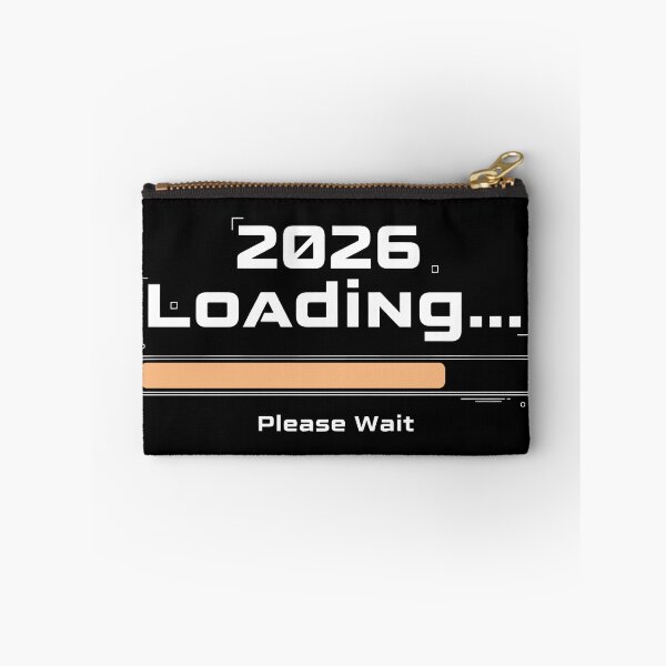 Item preview, 2026 Loading... Please Wait – Funny Digital Progress Bar New Year Design designed and sold by fawzimorsy.