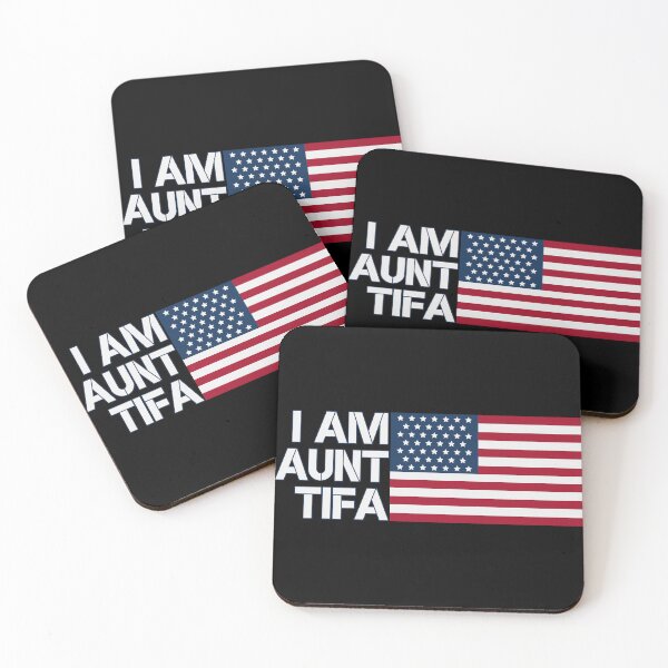 Item preview, I Am Aunt Tifa – American Flag Pride Design designed and sold by PROPera-design.