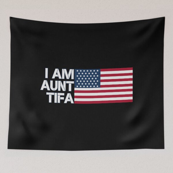 Item preview, I Am Aunt Tifa – American Flag Pride Design designed and sold by PROPera-design.
