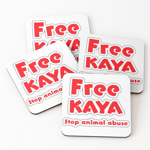 Item preview, Free Kaya, Stop animal abuse designed and sold by Simorgh11.