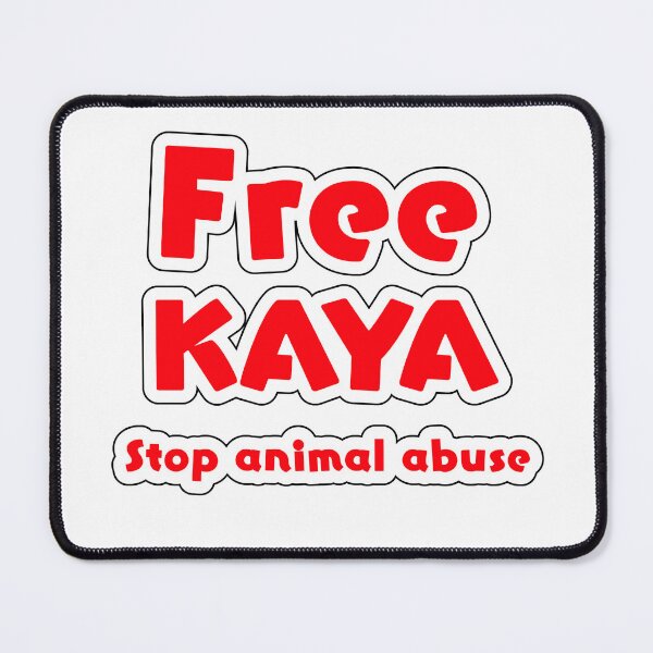 Item preview, Free Kaya, Stop animal abuse designed and sold by Simorgh11.